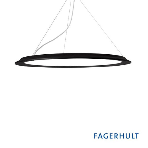 LTS Licht&Leuchten - Pendelleuchte LED-Pendelleuchte APP 20.5030.1.1DA sw 3000K DALI schwarz