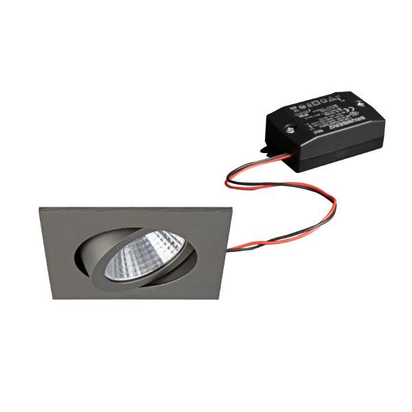 Brumberg Leuchten - Downlight/Strahler/Flutlicht LED-Einbaustrahler 38364643 3000K, titan