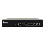 Televes - Netzwerk Router Netzwerkrouter 4GbEth RDATA4 Manager+Firewall