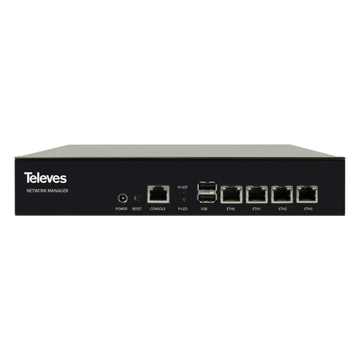 Televes - Netzwerk Router Netzwerkrouter 4GbEth RDATA4 Manager+Firewall