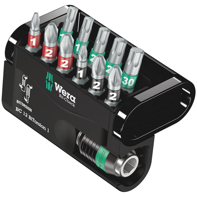 Wera - Bit-Set Bit-Sortiment 05136385001 BitCheck 12BiTorsion