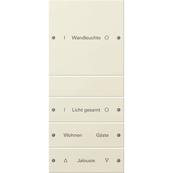Gira - Bussystem-Tastwippe Wippenset 4-fach 220401 beschr. Sys 55 crws