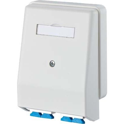 Metz Connect - Kommunikationsanschlussdose LWL Anschlußdose 1501125302-E OPDAT 4 AP SC-D/STRW