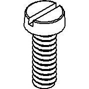 Niedax - Maschinenschraube/Bolzen Schraube Z M4X16 − 100 Stück