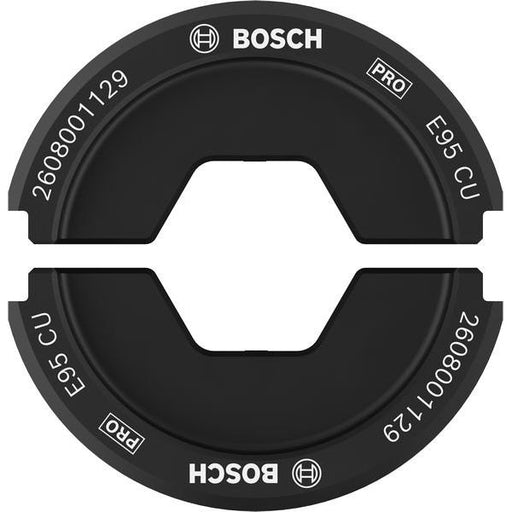 Bosch - Einsatz für Presswerkzeug Kabelschuhe/Verbinder, Aderendhülsen, Schirmanschluss PRO Presseinsatz, E95 CU, 2608001129 95 mm², Kupfere