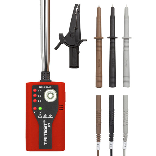 Benning - Drehfeldrichtungsanzeiger TRITEST pro 300-500V AC