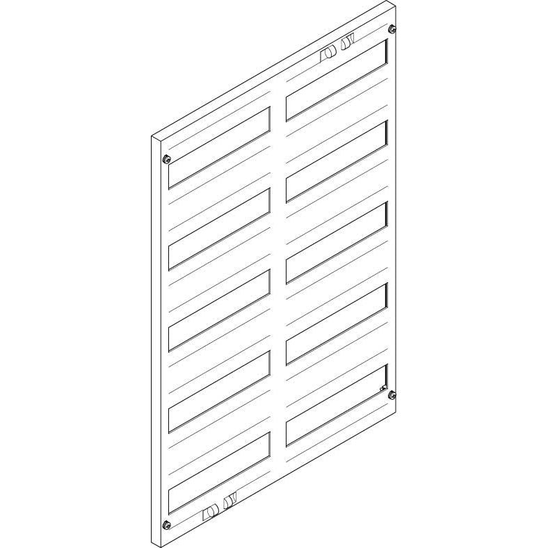 ABN - Abdeckung für Verteilerfeld Abdeckplatte FAO25N5 (VE5) 500x750mm 2FB/5RE