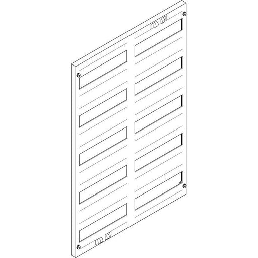 ABN - Abdeckung für Verteilerfeld Abdeckplatte FAO25N5 (VE5) 500x750mm 2FB/5RE