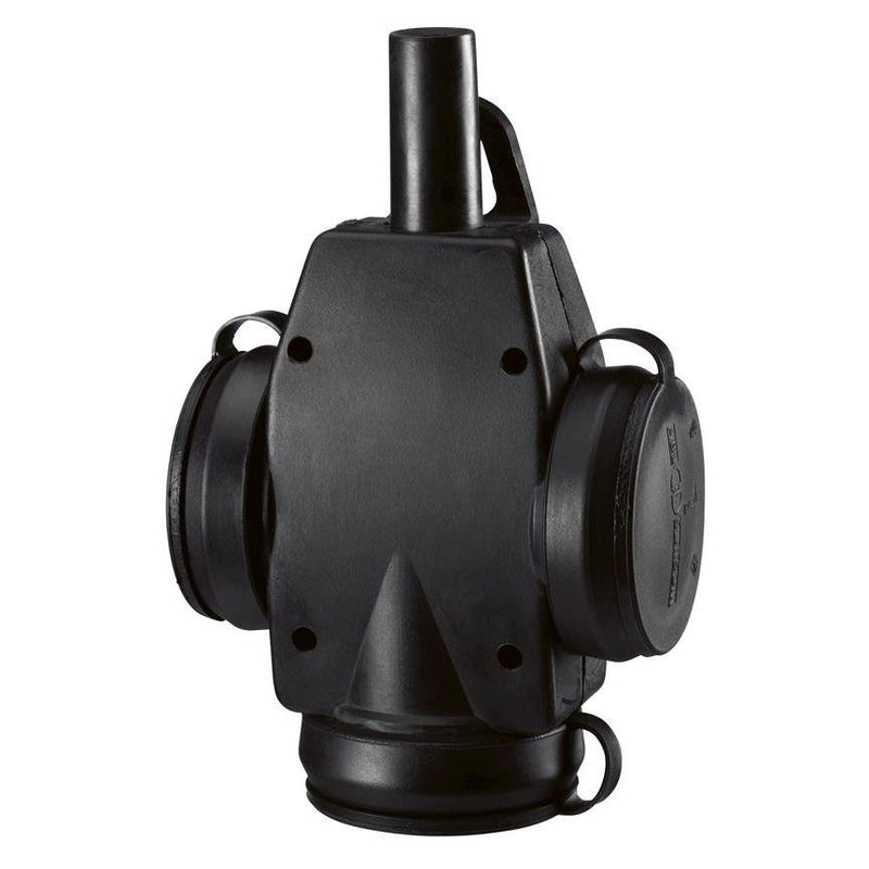 ABL - Schutzkontaktkupplung VG-3fach-Kupplung 1473292 IP44 bErde CEE7/V − 5 Stück