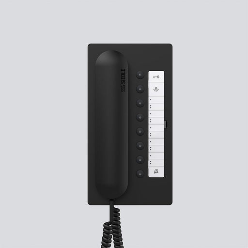 Siedle&Söhne - Innenstation für Türkommunikation Bus-Telefon Comfort BTC 850-02 S schwarz