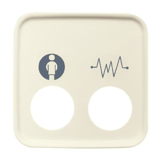 Busch-Jaeger - Zentralelement Klinikinstallation Zentralscheibe ws 2548-020 E-212 Diagnostik-/Steckkon