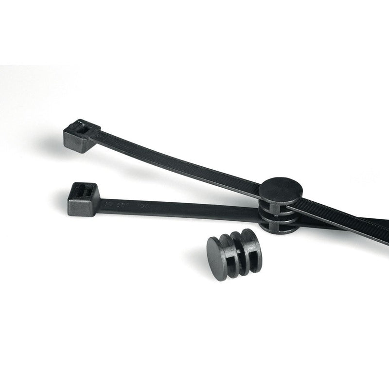 HellermannTyton - Kabelbinder Befestigungsbinder 156-00275(250) schwarz − 250 Stück