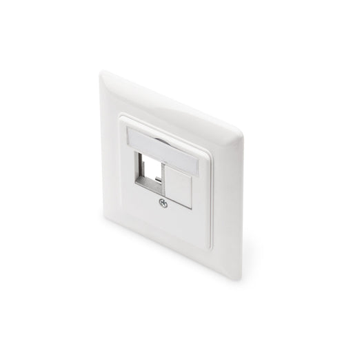 DIGITUS - Kommunikationsanschlussdose Kupfer Leerdose Keystone Module DN-93832 50x50 Zentralplatte