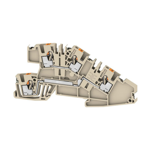 Weidmüller - Installations-Etagenklemme Klemme PUSH IN 2.5qmm AITB 2.5 BB L-L DL − 50 Stück