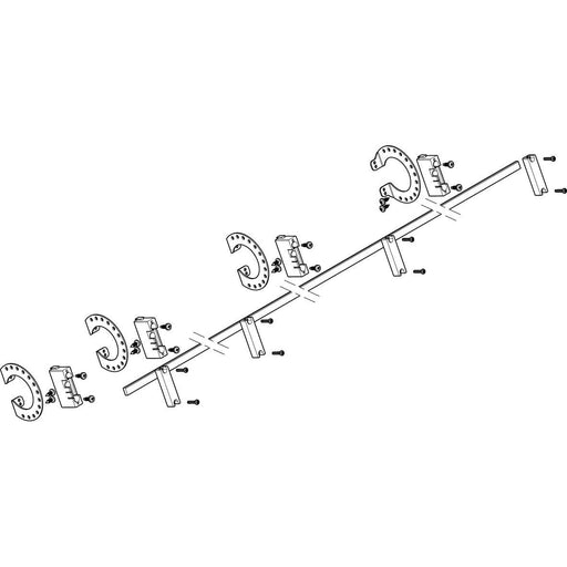ABN - Verteilerfeld für Installationsverteiler Sammelschienen-Modul MXSC51311 5FB/1RE