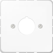Jung - Einsatz/Abdeckung für Kommunikationstechnik Abdeckung aws CD 564 WW für Befehlsgeräte
