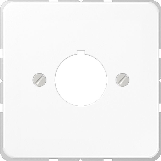 Jung - Einsatz/Abdeckung für Kommunikationstechnik Abdeckung aws CD 564 WW für Befehlsgeräte