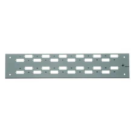 Telegärtner - Patchpanel LWL Frontplatte 2HE Basis V 100021583 f.48xSC-Dupl.-Kuppl