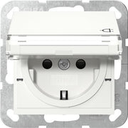 Gira - Steckdose KD+BSF 455703 Reinweiß