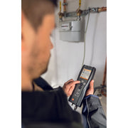 Testo - Differenzdruckmeßgerät Druck-Leckmengenmessgerät 0563 3240 70 Basis Set 324 Gas+Wa