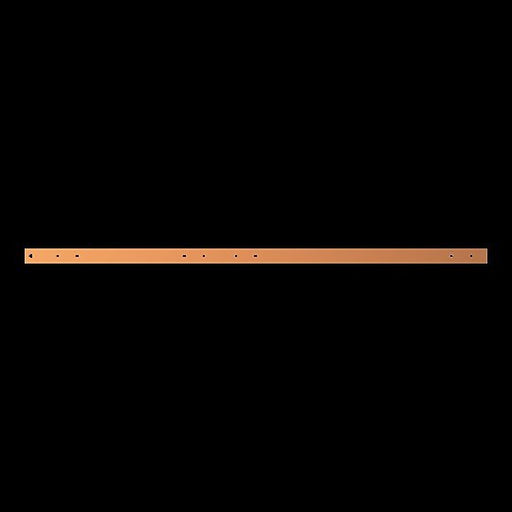 Striebel&John - Sammelschiene CombiLine Innenausbau Mod. ZXM1074 Feldbr. 5 max.850A