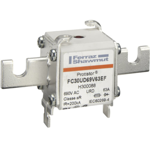 Mersen - HRC-Sicherung Sicherungseinsatz aR PC30UD69V315EF Gr.30 AC690V 315A − 3 Stück