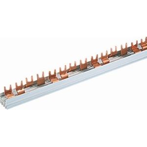 Mersen - Zubehör/Ersatzteile für elektrische Sicherungen/Sicherungshalter V-Schiene Gabel 02914.161000 4-pol. m.Iso. 16mmq − 5 Stück