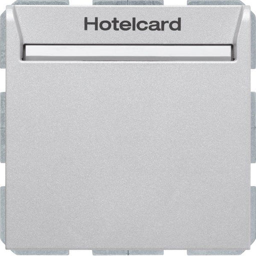 Berker - Taster Relais-Schalter Hotelcard 16408984 alu matt