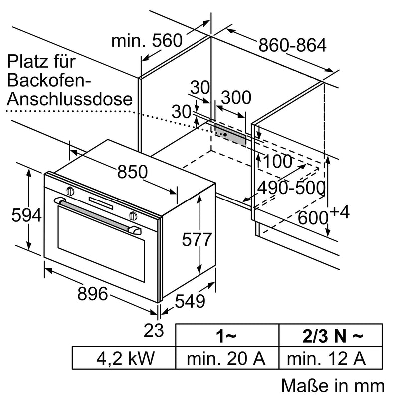 Bosch - Backofen EB-Backofen VBD5780S0
