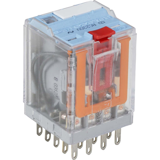 Comat Releco - Schaltrelais Industrie-Relais MRC blau C4-A48X/AC230V-Relec 14-pin, 4 CO, X=LED − 10 Stück