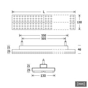 LTS Licht&Leuchten - Pendelleuchte LED-Pendelleuchte LUZD22106830BWDALIws 830, DALI, ws