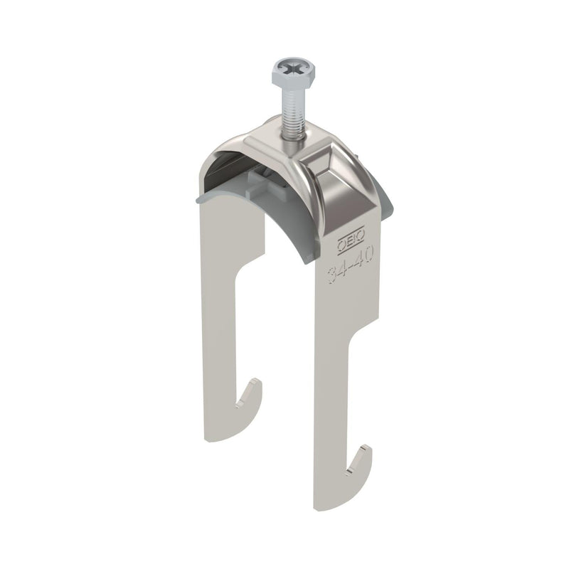 OBO Bettermann - Bügelschelle BS-W1-K-40 A2 34-40mm − 25 Stück
