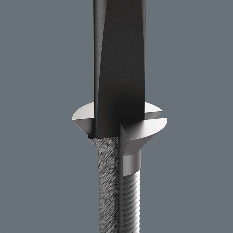 Wera - Schlitz-Schraubendreher Elektron. Schraubendreher 118010 0,50x3,0x80mm