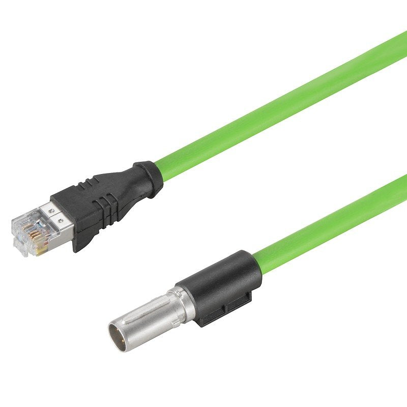Weidmüller - Patchkabel Kupfer Industrie Datenleitung HDCXX5E01MMSRJ450100 100 MBit/s
