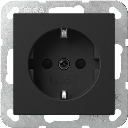 Gira - Steckdose STK 4453005 Schwarz