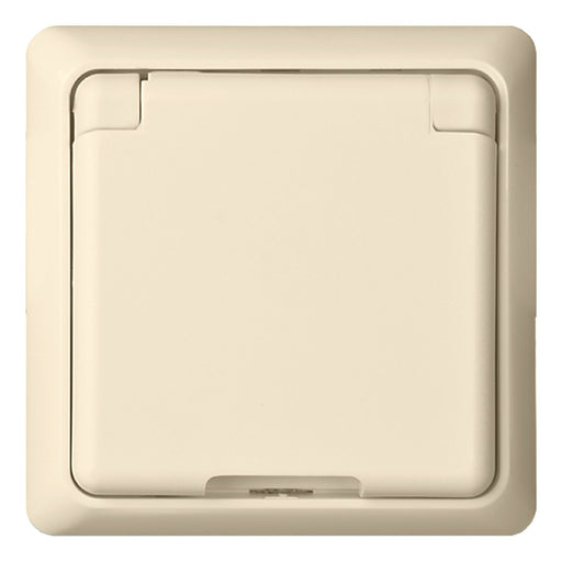 Elso - Steckdose UP-Steckdose Klappdeckel 245030 perlweiß