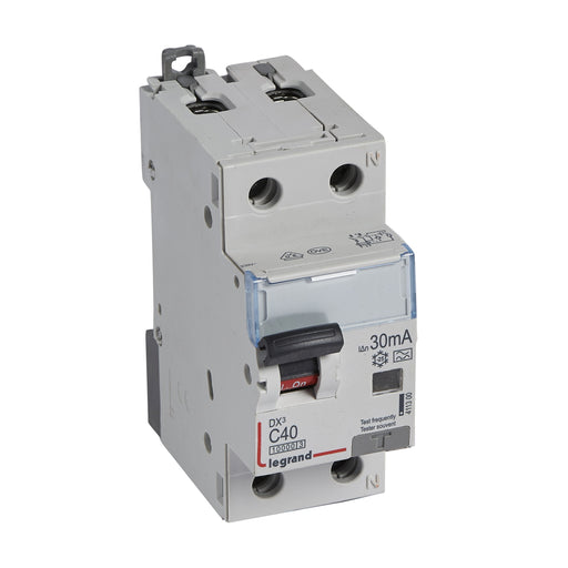 Legrand - Kombination FI-Schalter/Leitungsschutzschalter FI/LS-Schalter Legrand 411300 C-Charakt., 40A
