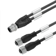 Weidmüller - Konfektioniertes Sensor-Aktor-Kabel Verbindungsleitung SAILZWM12BG2/45.0U M12/M12