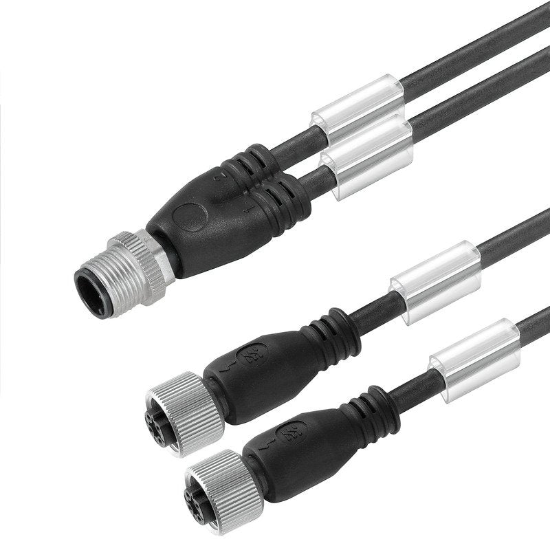 Weidmüller - Konfektioniertes Sensor-Aktor-Kabel Verbindungsleitung SAILZWM12BG2/45.0U M12/M12