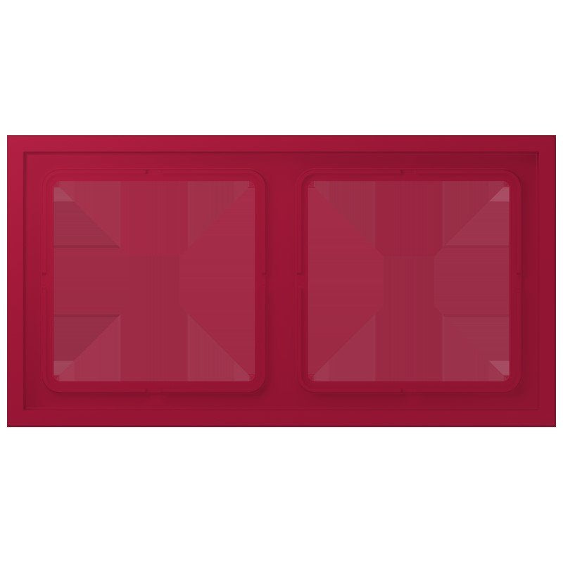 Jung - Abdeckrahmen Rahmen 2-fach LCZ 982 BF 229 rouge carmin