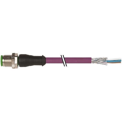 Murrelektronik - Rundsteckverbinder, feldkonfektionierbar (Industriesteckverbinder) Steckverbinder 7000-14541-7981000 m.frei. Leitungsende