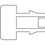 HellermannTyton - Kabelbinder Befestigungsbinder CT203 PA66HS BK 50 200x7,6mm − 50 Stück