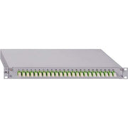 Rutenbeck - Patchpanel LWL Spleissbox gr GradeB 228030912 12xSC-D OS2 APC grün