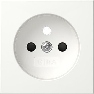 Gira - Zubehör/Ersatzteile für Installationsschalterprogramme Abd. Steckd. Erdstift SH 494503 Reinweiß