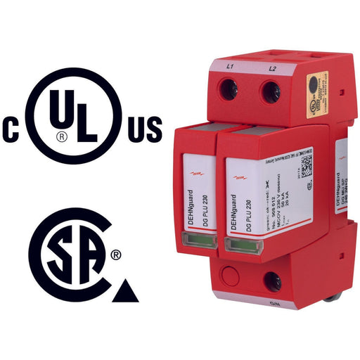 DEHN - Überspannungsableiter für Energietechnik/Stromversorgung Überspannungsableiter DG MU SP 240 3W+G Typ 2 DEHNguard M