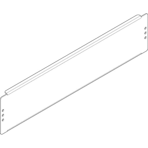 ABN - Montageplatte für Verteilergehäuse Montageplatte FM21N 450x100mm 2FB/1RE