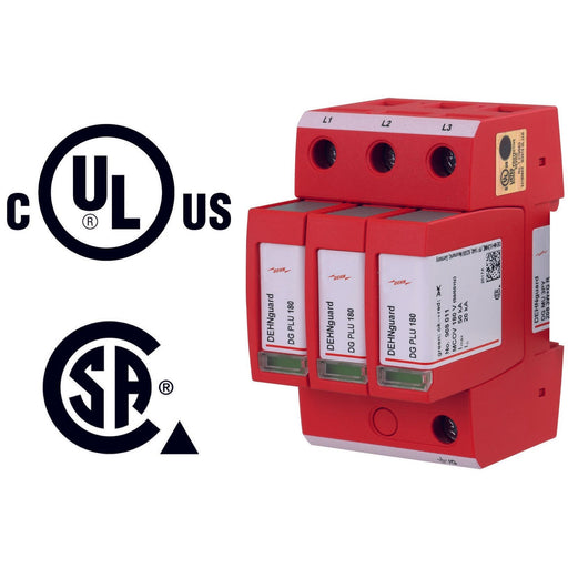 DEHN - Überspannungsableiter für Energietechnik/Stromversorgung Überspannungsableiter DG MU 3PY 208 3W+G R Typ 2 DEHNguard M