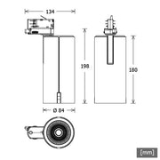 LTS Licht&Leuchten - Downlight/Strahler/Flutlicht Stromschienenstrahler SIRUXT202.930PW.MFws 930, weiß