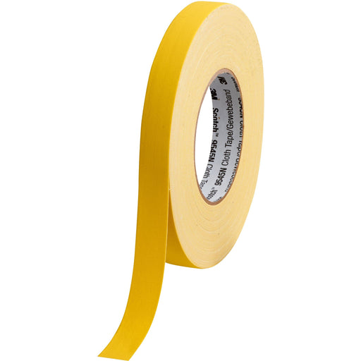3M - Klebeband Imprägniertes Gewebeband 9545N Y19 19 mm x 50 m, gelb