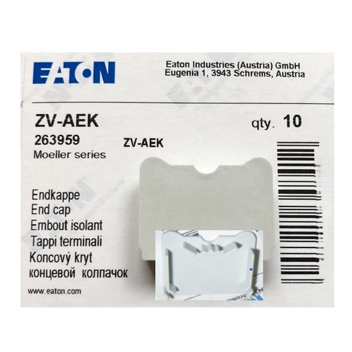 Eaton - Schutzkappe/Abdeckung für Stiel/Profilschiene Endkappe ZV-AEK